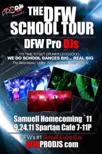 DFW Pro DJs Dallas Ft Worth Homecoming